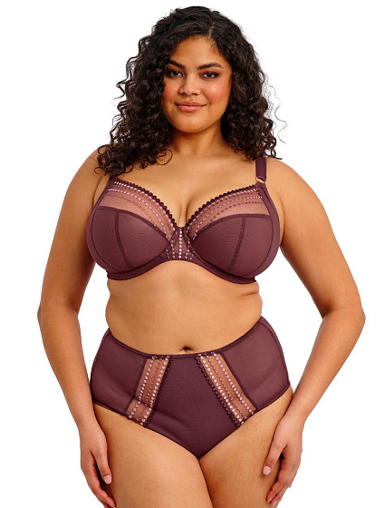 Фото Полупрозрачный бюстгальтер на большую грудь Elomi, купить