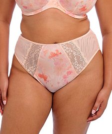 Трусы классические ELOMI Lucie 4498, Пудра, цветы