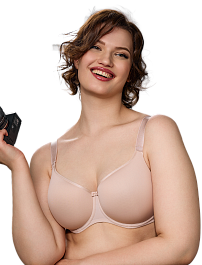 Бюстгальтер SERMIJA Spacer 170(169)-16-L, Тёмно-бежевый