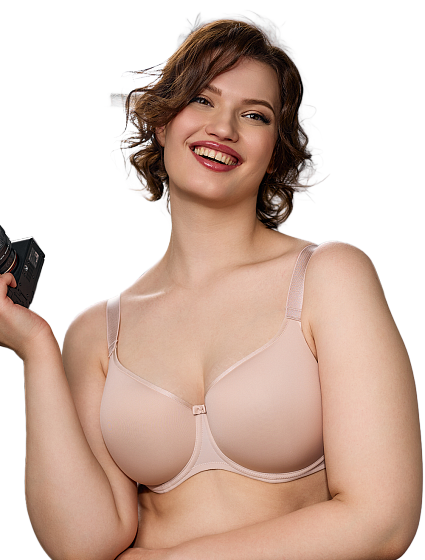 Бюстгальтер SERMIJA Spacer 170(169)-16-L, Тёмно-бежевый