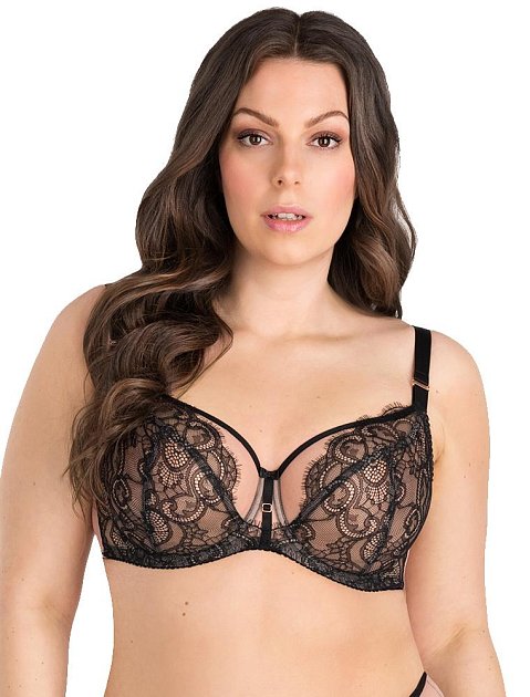 Бюстгальтер GORSENIA K-834 Black to black, Черный купить в Москве