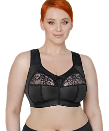 Бюстгальтер SERMIJA Soft H44-22-L, Черный